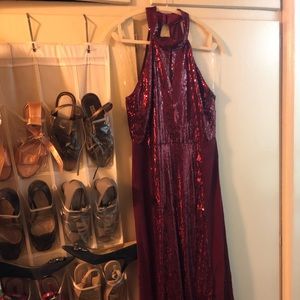 Ruby Red Formal Dress